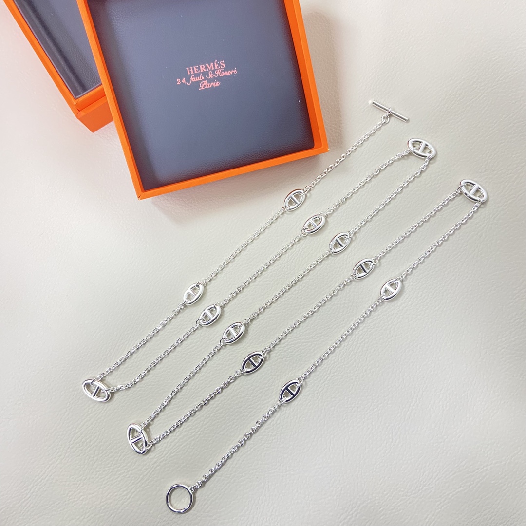 OT Pig Nose Long Necklace