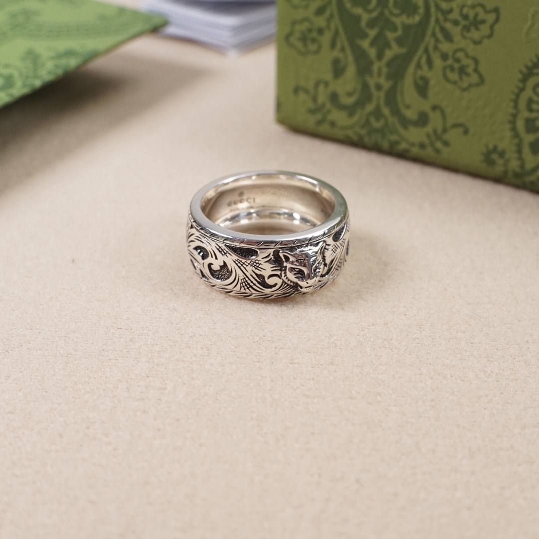 Tiger Head RIng