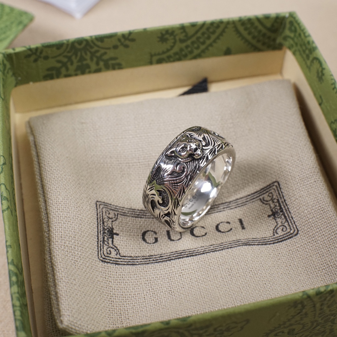 Tiger Head RIng