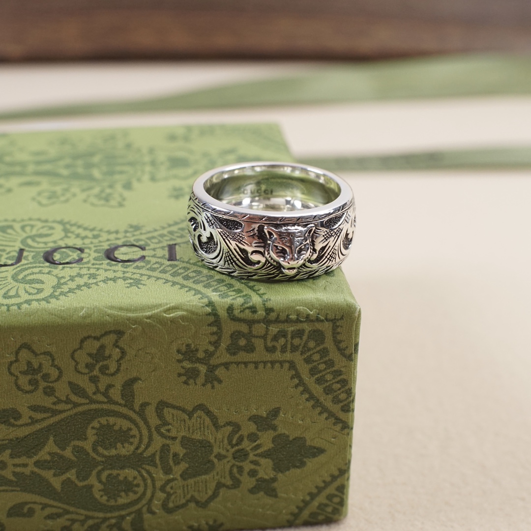 Tiger Head RIng