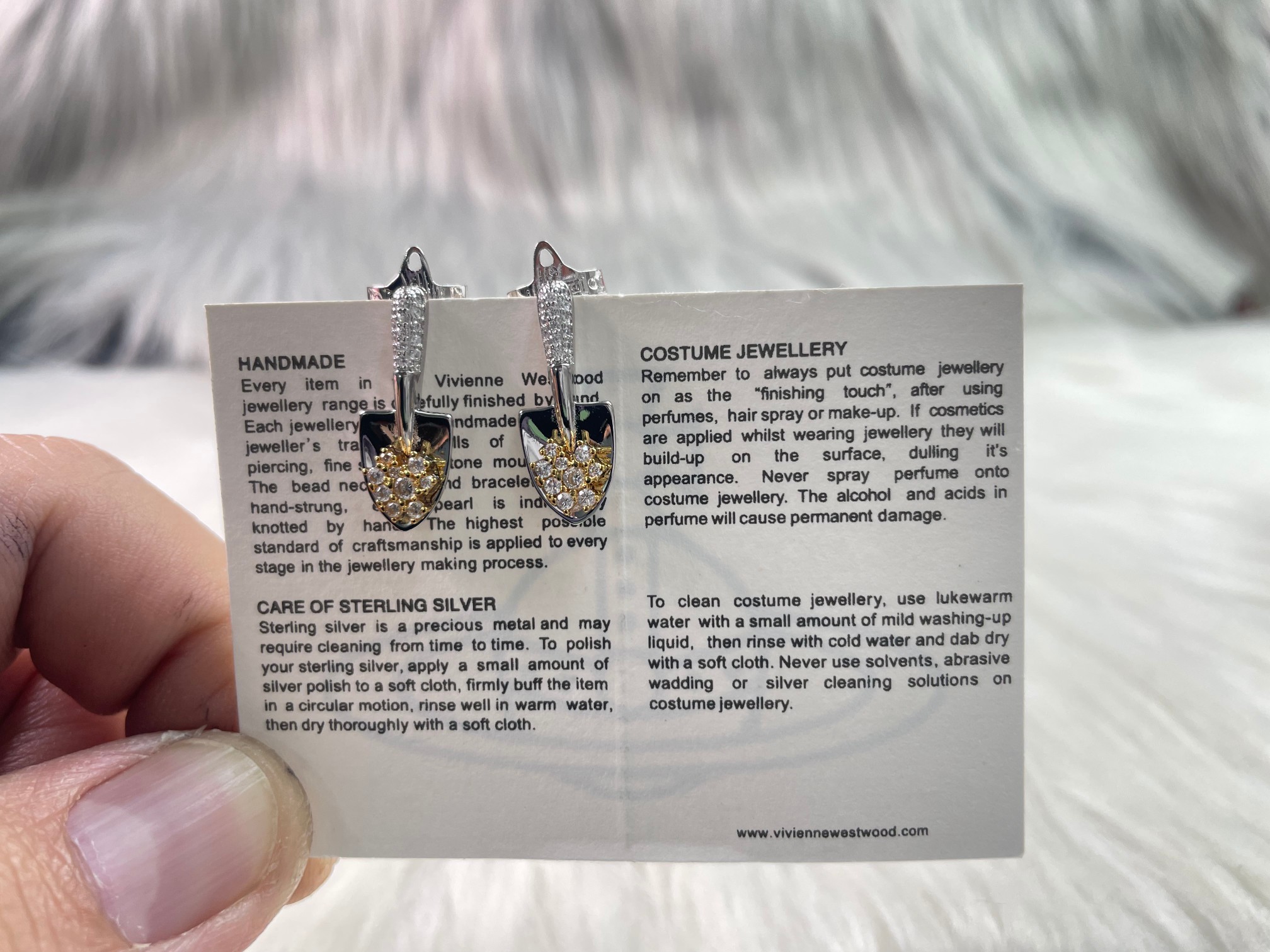 Small Spatula Earrings