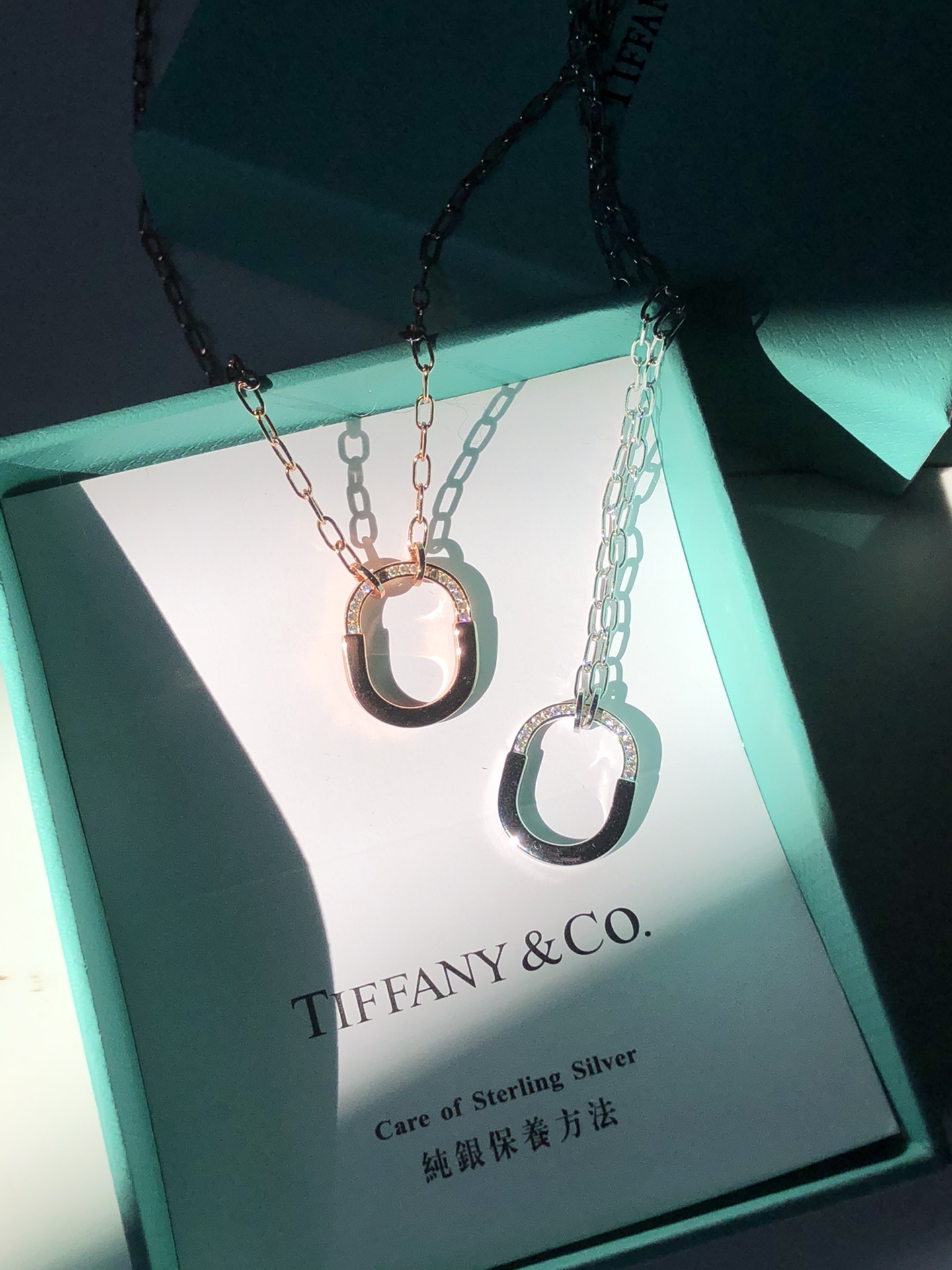 Lock Earrings with Diamonds