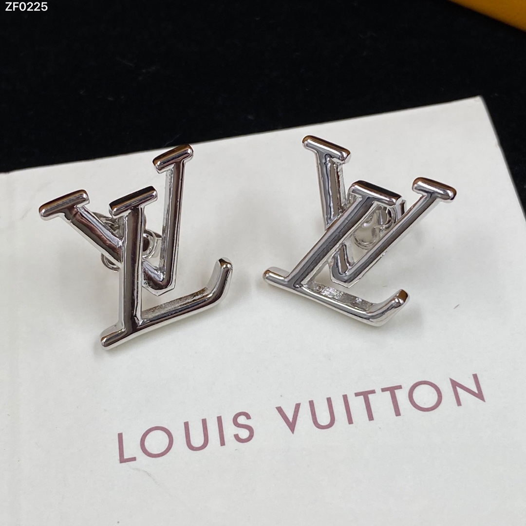 LV Letter Earrings
