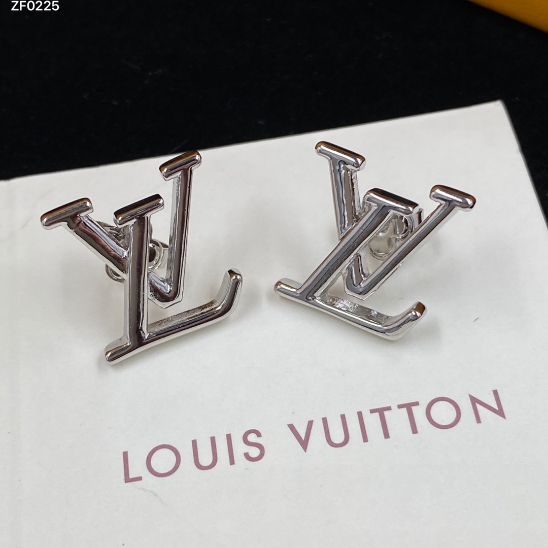 LV Letter Earrings