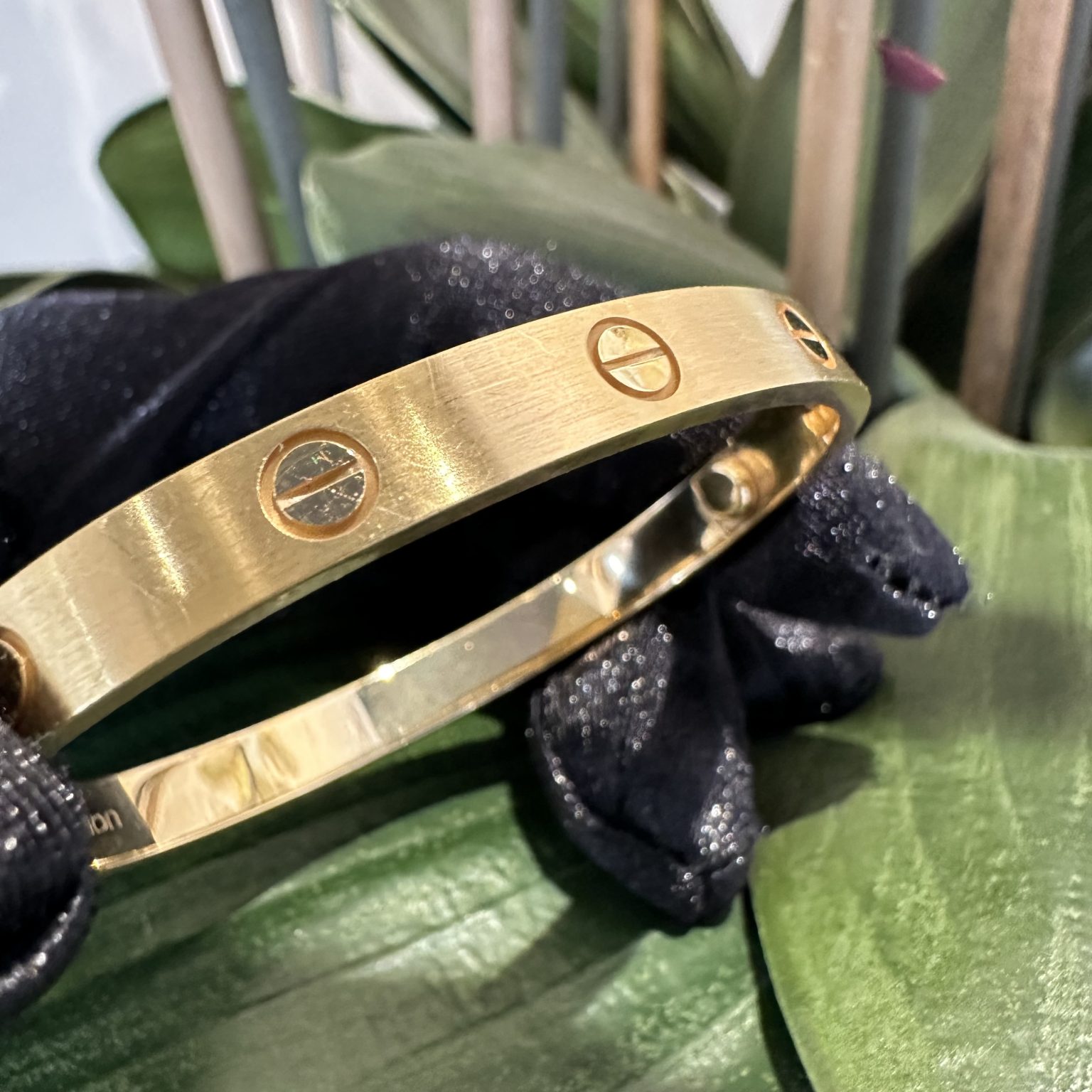 Brushed Love Bracelet without Diamonds